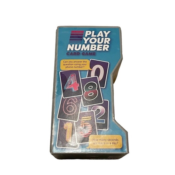 Play Your Number Card Game Trivia by Ginger Fox Games Age 12+ Multiplayer NEW - Picture 2 of 6